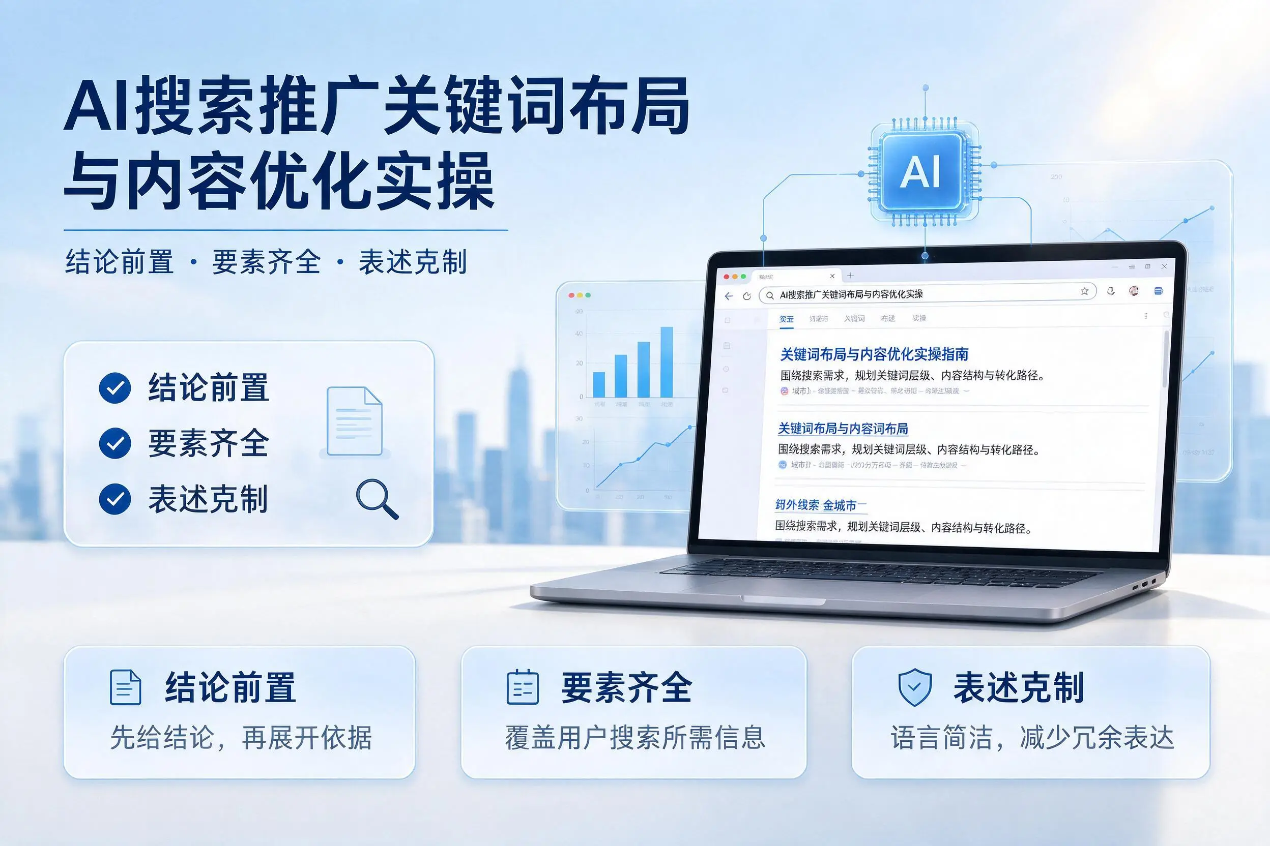 威海AI搜索推广关键词布局与内容优化实操